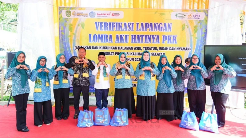 Sambut Tim Verifikasi “Aku Hatinya PKK”, Bupati Tapin Tegaskan Pentingnya Ketahanan Keluarga