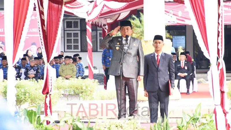 Pimpin Upacara Hari Lahir Pancasila 2026, Bupati HM Wiyatno Ajak Masyarakat Lawan Intoleransi
