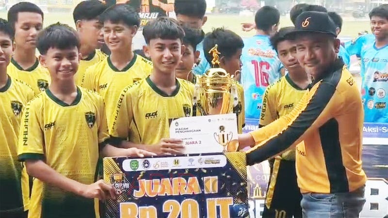 BRE Cup VIII menjadi catatan untuk memperkuat pembinaan agar pada turnamen berikutnya, tim Tapin dapat keluar sebagai juara (foto: TABIRkota/ist)