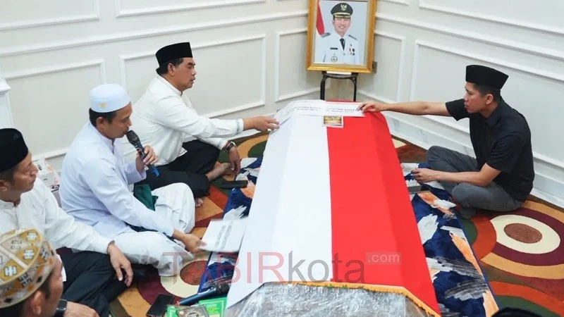 Kepergian almarhum H Nadalsyah menorehkan duka mendalam bagi Barito Utara (foto: TABIRkota/diskominfosandi)