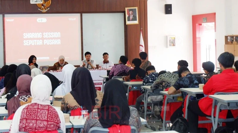 Kegiatan PERMATA 2026 Pusaka HTN FH-UH Makassar dalam menyambut anggota baru dan dimulainya kepengurusan periode 2026/2027 (foto: TABIRkota/ist)