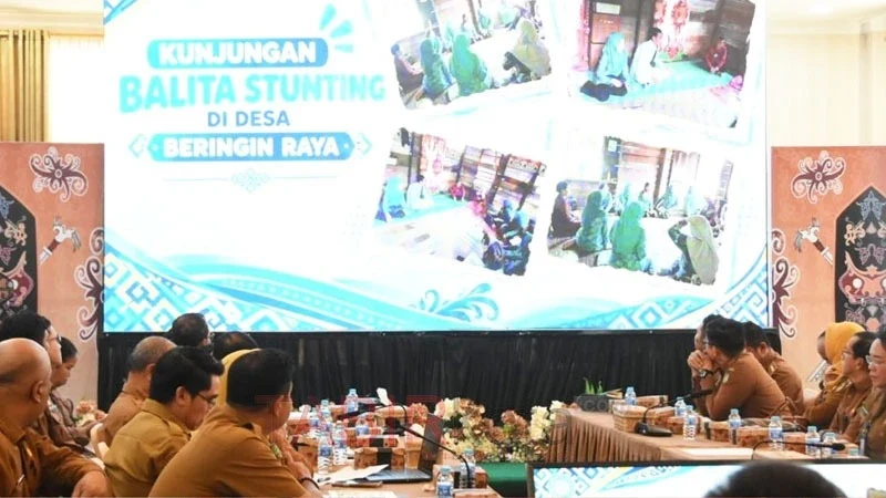Rapat TPPS Kabupaten Barito Utara Tahun 2026 dalam upaya percepatan penurunan stunting (foto: TABIRkota/diskominfosandi)