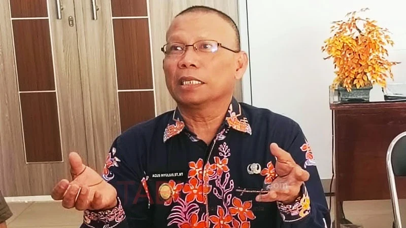 Kalak BPBD Barsel, Agus In Nyulius (foto: TABIRkota/akhmad madani)