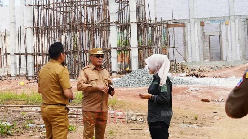 Tinjau Kawasan Sebelimbingan, Bupati Kotabaru Pastikan Pembangunan Pusat Perkantoran Sesuai Target